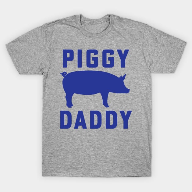 Pig Dad Piggy Daddy Pig Silhouette Pig Meme T-Shirt by PodDesignShop